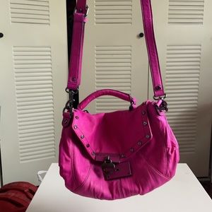 Hot pink Betsey Johnson bag